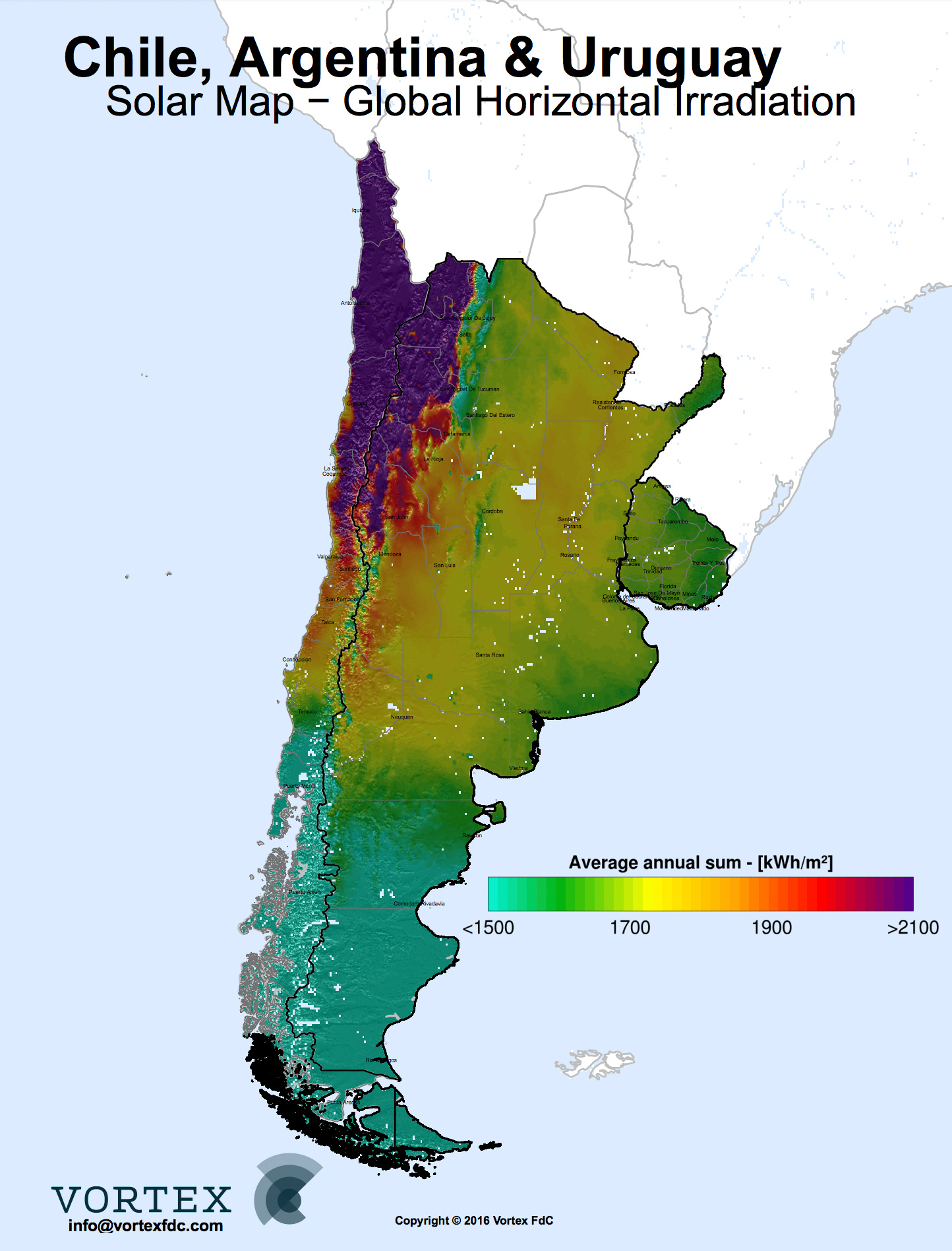 argentina and uruguay map Chile Argentina Uruguay Solar Map Vortex argentina and uruguay map