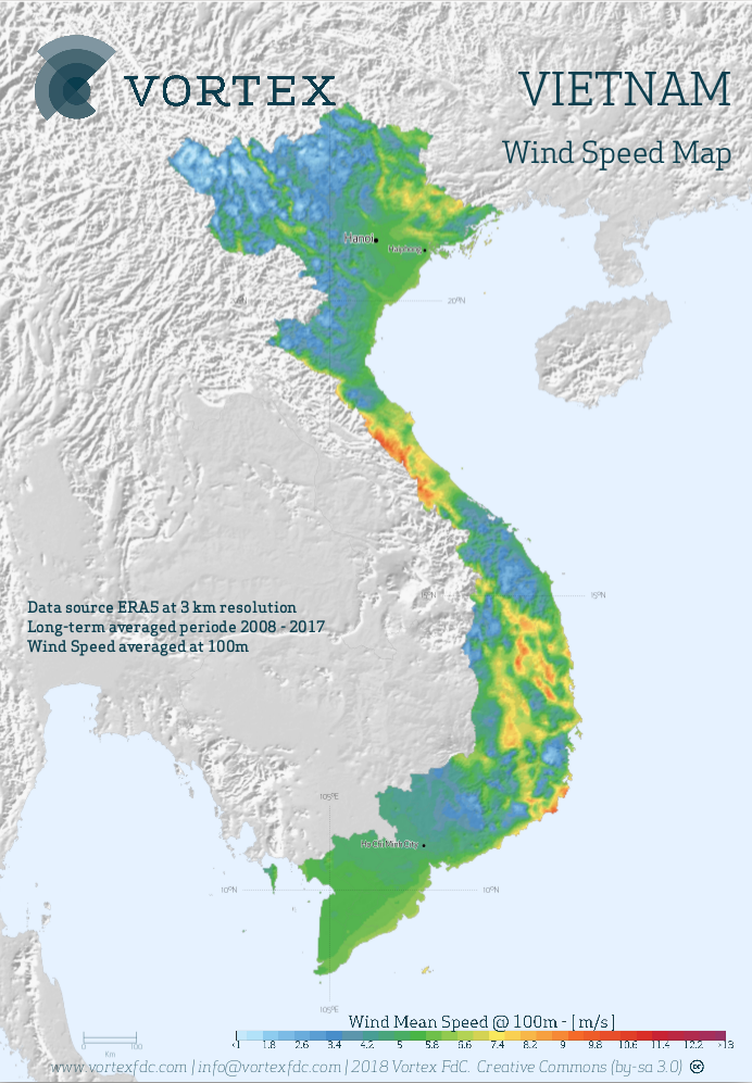 Vietnam Wind Map Vortex